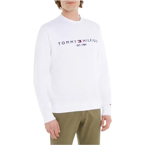 Sweatshirt With Logo , male, Sizes: 2XL - Tommy Hilfiger - Modalova