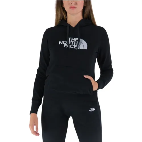 Damen Kapuzenpullover mit Rippbündchen und Kängurutasche , Damen, Größe: S - The North Face - Modalova