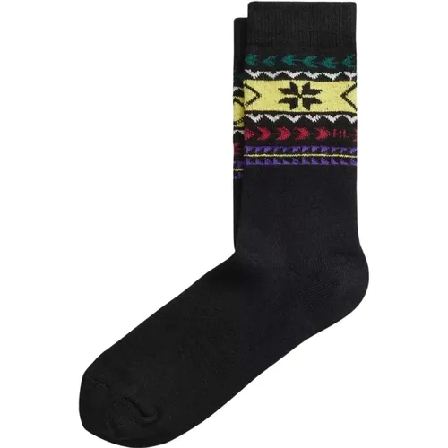 Schwarze Socken mit Druck - Ralph Lauren - Modalova