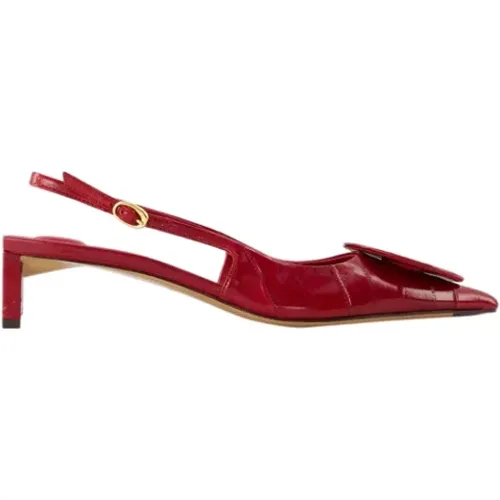 Leather heels , female, Sizes: 6 UK - Jacquemus - Modalova