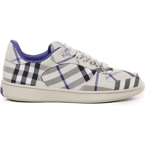 Sneakers mit Vintage-Karomuster , Damen, Größe: 37 EU - Burberry - Modalova