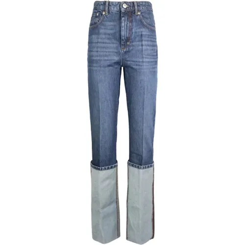 High Waist Slim Fit Jeans , female, Sizes: W29, W27 - SPORTMAX - Modalova