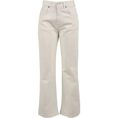 Straight Leg Trousers , female, Sizes: W28, W30, W25, W27, W31, W26, W29 - Douuod Woman - Modalova