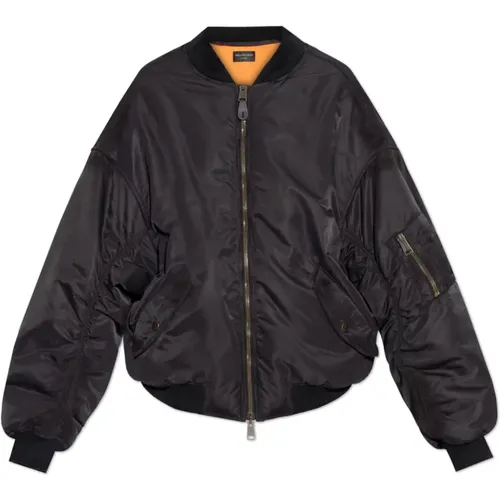 ‘Bomber’ jacket , female, Sizes: L - Balenciaga - Modalova