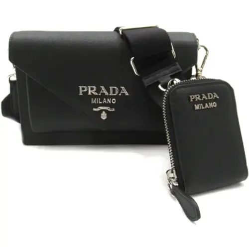 Pre-owned Leather prada-bags , female, Sizes: ONE SIZE - Prada Vintage - Modalova