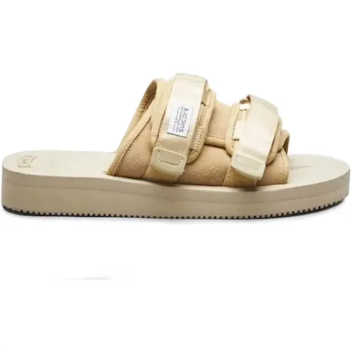 Motion-VS Beige Sandals , male, Sizes: 3 UK, 5 1/2 UK, 10 UK - Suicoke - Modalova