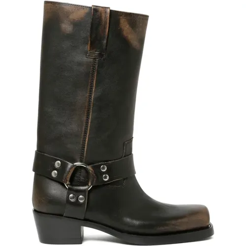 Leather Boots , female, Sizes: 4 UK - Paris Texas - Modalova