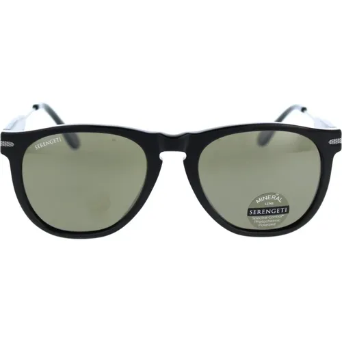 Sunglasses , male, Sizes: 53 MM - Serengeti - Modalova