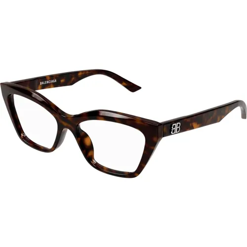 Stilvolle Brille Bb0342O Farbe 006 , Damen, Größe: 55 MM - Balenciaga - Modalova