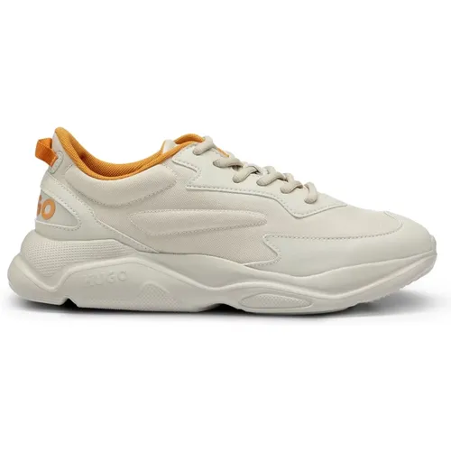 Leon Runn Casual Sneakers , male, Sizes: 12 UK, 10 UK, 9 UK, 7 UK, 11 UK - Hugo Boss - Modalova