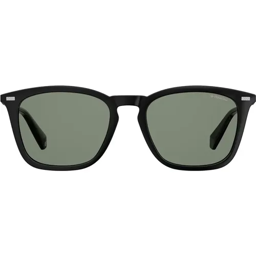 Minimal Square Polarized Sunglasses , unisex, Sizes: 52 MM - Polaroid - Modalova