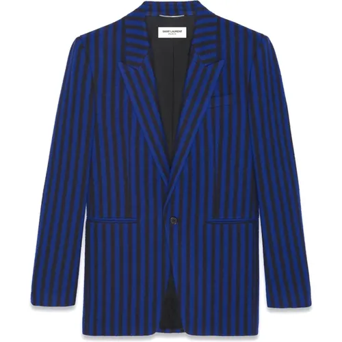 Regular Fit Blazers, Made in Italy , male, Sizes: XL - Saint Laurent - Modalova
