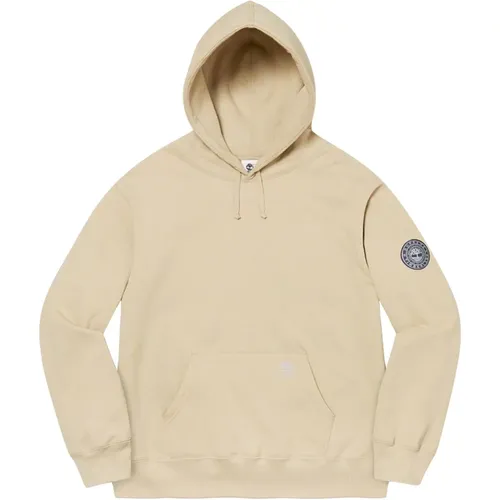 Limited Edition Hooded Sweatshirt Taupe , male, Sizes: XL, S, M, L - Supreme - Modalova