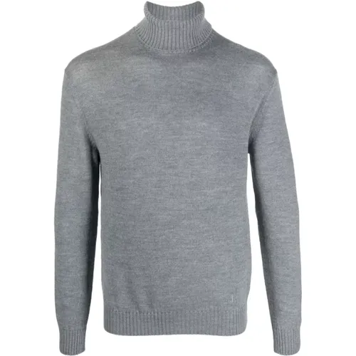 Graue Wollpullover mit Rollkragen - Jil Sander - Modalova