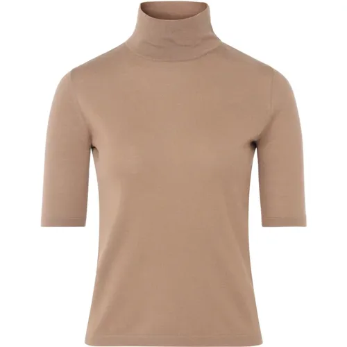 Beiger Gigi Wollmischung Pullover , Damen, Größe: M - Max Mara - Modalova