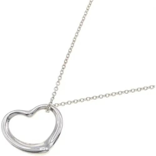 Pre-owned Silver necklaces , female, Sizes: ONE SIZE - Tiffany & Co. Pre-owned - Modalova