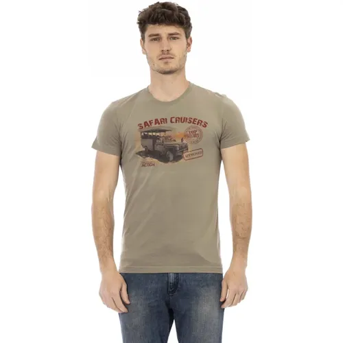 T-Shirts , Herren, Größe: L - Trussardi - Modalova