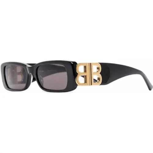 Dynasty Rechteckige Sonnenbrille , Damen, Größe: 51 MM - Balenciaga - Modalova