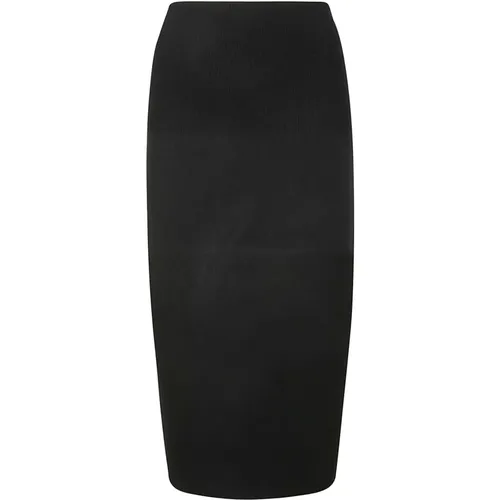 CO Fitted Skirt - Zeitloser Stil für die modebewusste Frau , Damen, Größe: M - Victoria Beckham - Modalova