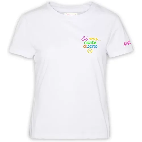 T-Shirt , female, Sizes: M, L - Saint Barth - Modalova