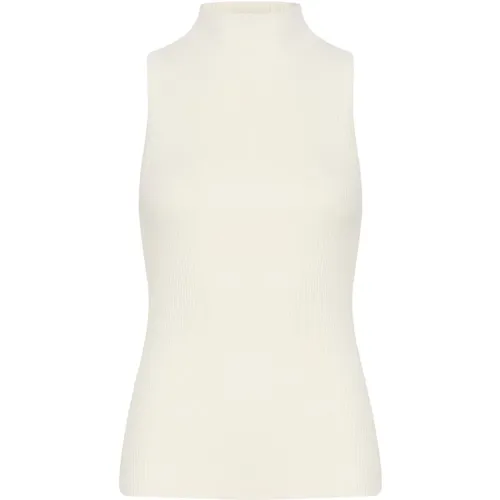 High Neck Top Whisper , female, Sizes: XL, L - Soaked in Luxury - Modalova