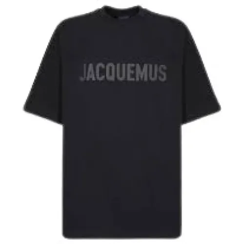 Lässiges Baumwoll-T-Shirt in Verschiedenen Farben , Herren, Größe: L - Jacquemus - Modalova