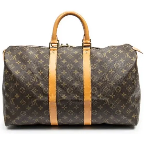 Pre-owned Coated canvas handbags , female, Sizes: ONE SIZE - Louis Vuitton Vintage - Modalova