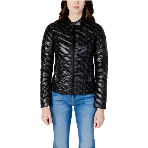 Womens Spring/Summer Puffer Jacket , female, Sizes: L, XL, M - Guess - Modalova