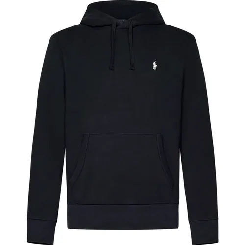 Herrenbekleidung Sweatshirts Schwarz Aw24 , Herren, Größe: S - Ralph Lauren - Modalova