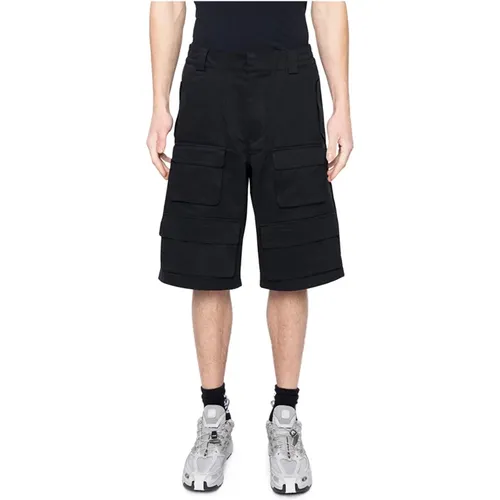 Cotton Twill Cargo Shorts , male, Sizes: S, XL - Misbhv - Modalova