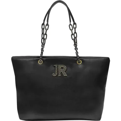 Schwarze Shopper Tasche , Damen, Größe: ONE Size - Richmond - Modalova
