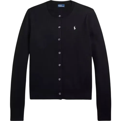 Schwarzer Baumwoll-Cardigan - Ralph Lauren - Modalova