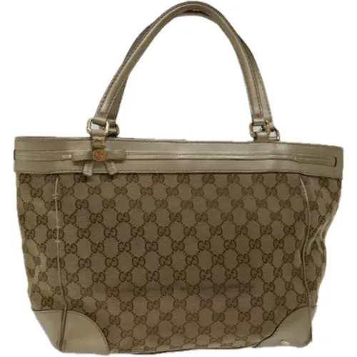 Pre-owned Canvas totes , female, Sizes: ONE SIZE - Gucci Vintage - Modalova