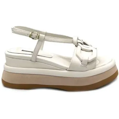 Leather Wedge Sandals , female, Sizes: 7 UK - Jeannot - Modalova