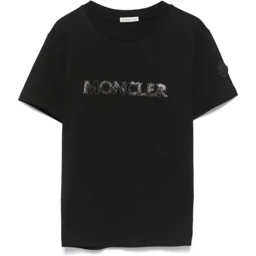 T-Shirt for Women , female, Sizes: L, M, XS, S - Moncler - Modalova