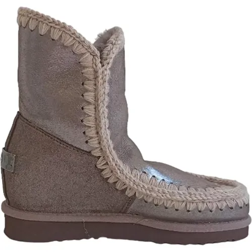 Silberner Casual Damenstiefel , Damen, Größe: 35 EU - Mou - Modalova