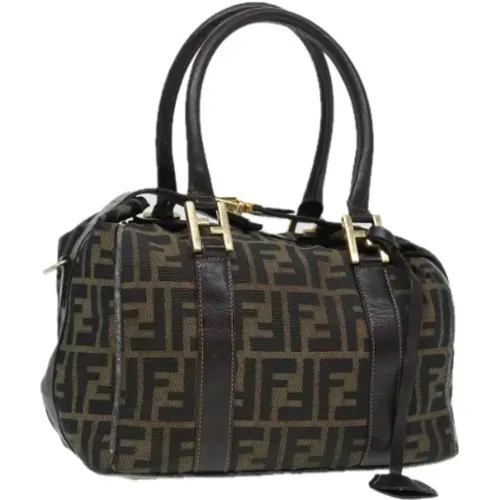 Pre-owned Canvas handbags , female, Sizes: ONE SIZE - Fendi Vintage - Modalova