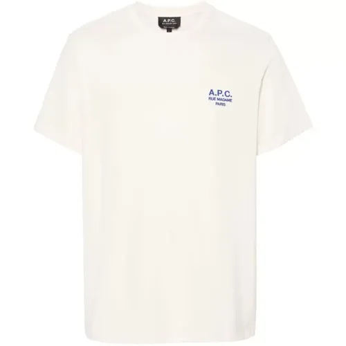 Weißes Raymond T-Shirt , Herren, Größe: XL - A.p.c. - Modalova