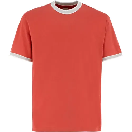 Sporty Chic Men39 T-Shirt , male, Sizes: M, 3XL - Eleventy - Modalova