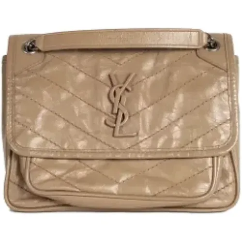 Pre-owned Leder schultertasche - Yves Saint Laurent Vintage - Modalova