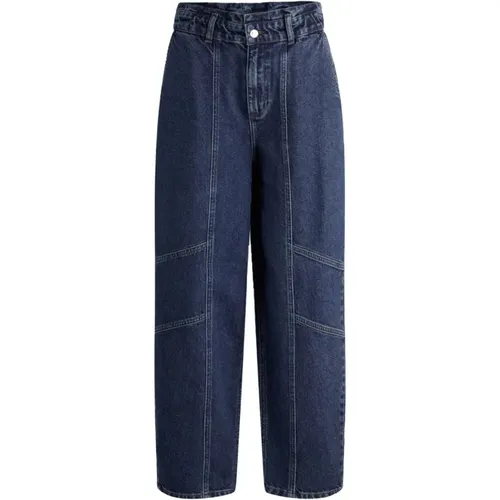 Breite Jeans , Damen, Größe: W30 - Blanche - Modalova