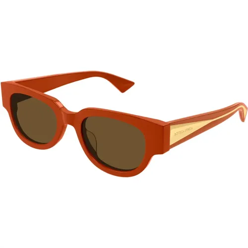 Sonnenbrille mit Original-Etui,Stylische Sonnenbrille,Schwarze Sonnenbrille Stilvoll und vielseitig,BV1278SA 002 Sonnenbrille - Bottega Veneta - Modalova