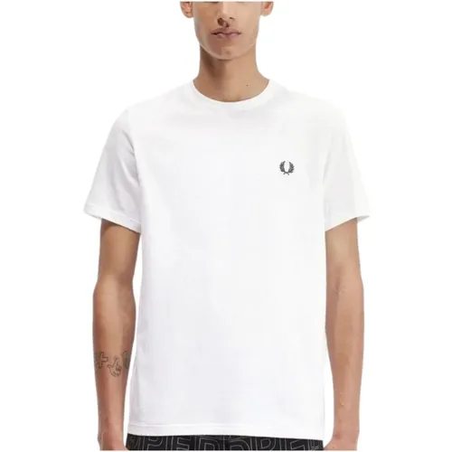 Timeless Classic Round Neck T-shirt , male, Sizes: XL, L, M, S - Fred Perry - Modalova