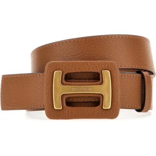 Leather Belts , female, Sizes: 80 CM, 90 CM, 95 CM, 85 CM - Hogan - Modalova