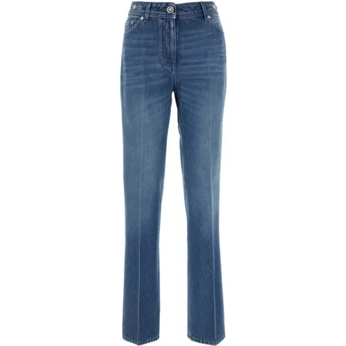 Flared Jeans, Klassischer Stil , Damen, Größe: W25 - Versace - Modalova