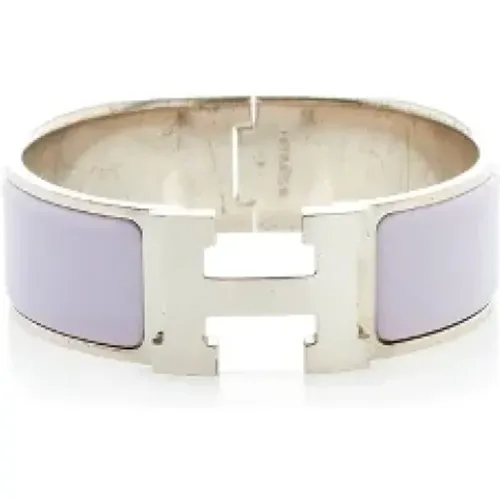 Pre-owned Stainless Steel bracelets , female, Sizes: ONE SIZE - Hermès Vintage - Modalova