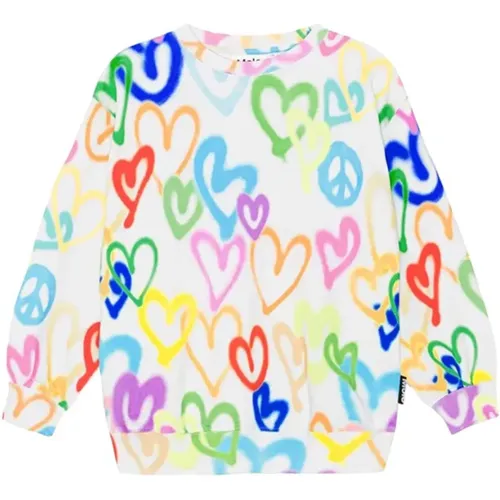 Variety Hearts Sweatshirt Molo - Molo - Modalova