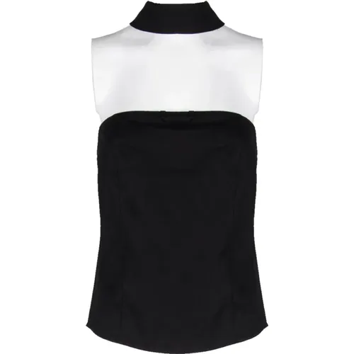 Au Contraire Top , female, Sizes: S, XS, M - Vivetta - Modalova