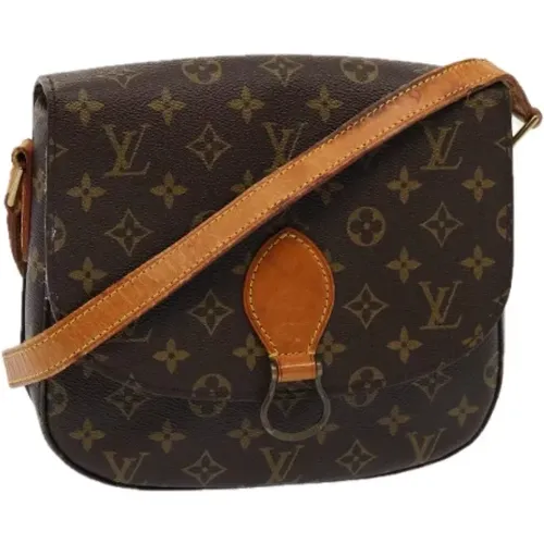 Pre-owned Canvas shoulder-bags , female, Sizes: ONE SIZE - Louis Vuitton Vintage - Modalova