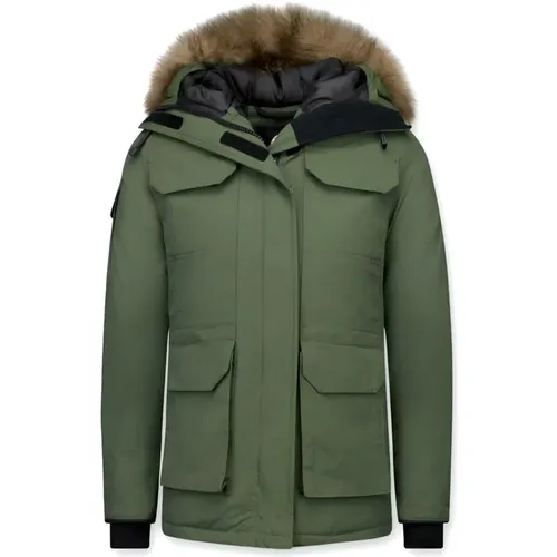 Winter Jackets , female, Sizes: XS, L - Matogla - Modalova